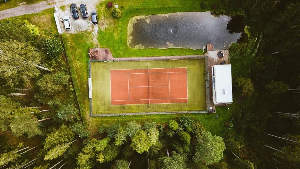 Artificial Grass Tennis Court