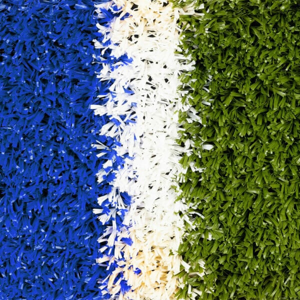 Artificial Grass Tennis Court Kit LSR 20 Blue and Green Top View