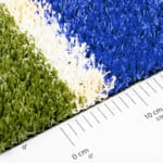 artificial-tennis-grass-lsr-20-blue-and-green-top-view-with-ruler