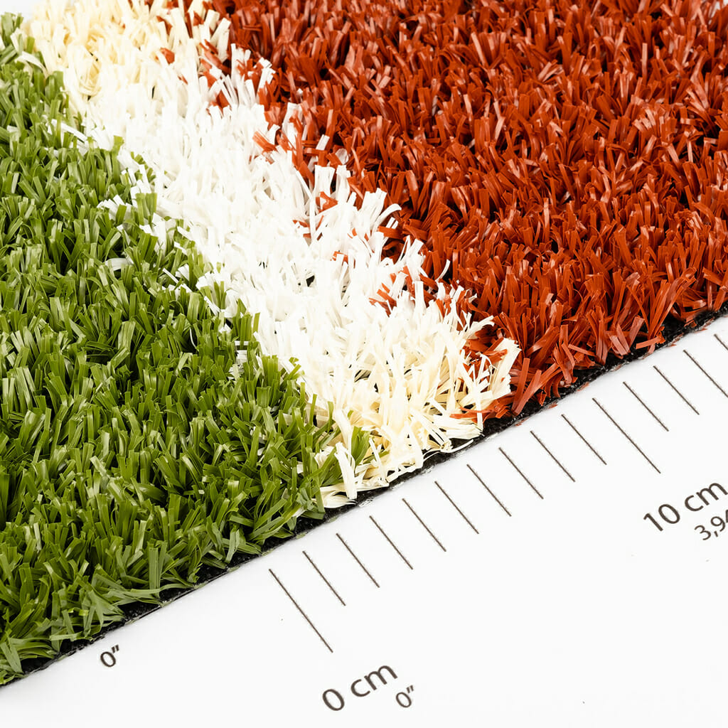 artificial-tennis-grass-base-20-red-and-green-top-view-with-ruler