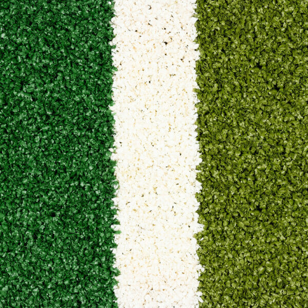Artificial Grass Tennis Court Kit Supersoft Green and Summer Green Top View