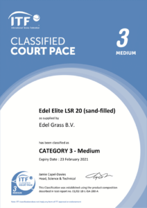 ITF Certificate LSR 20 Preview