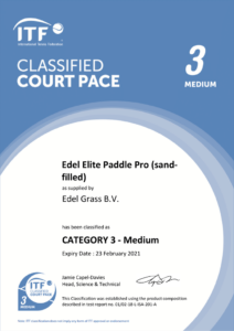 ITF Certificate Paddle Pro Preview