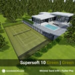 artificial-tennis-grass-supersoft-green-and-green-3d-view