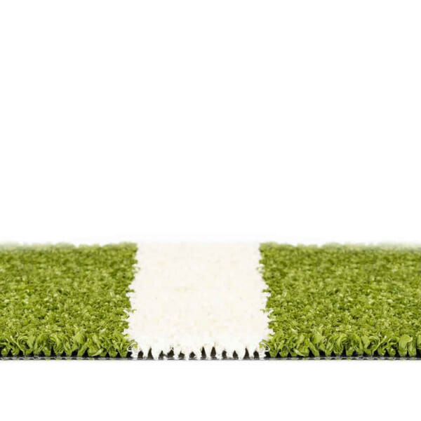Artificial Tennis Grass Supersoft Green and Green Perspective View
