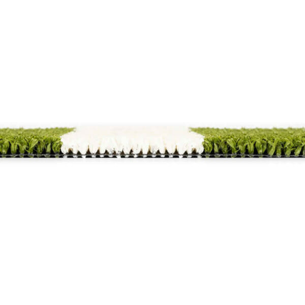 Artificial Tennis Grass Supersoft Green and Green Side View