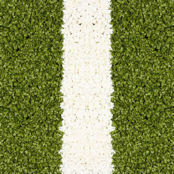 Artificial Tennis Grass Supersoft Green and Green Top View