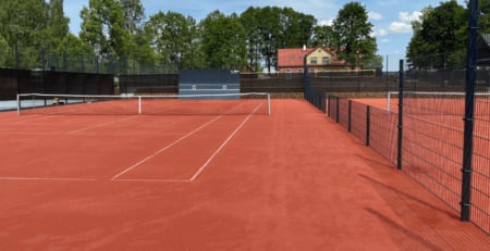 tennis court fence styles and materials